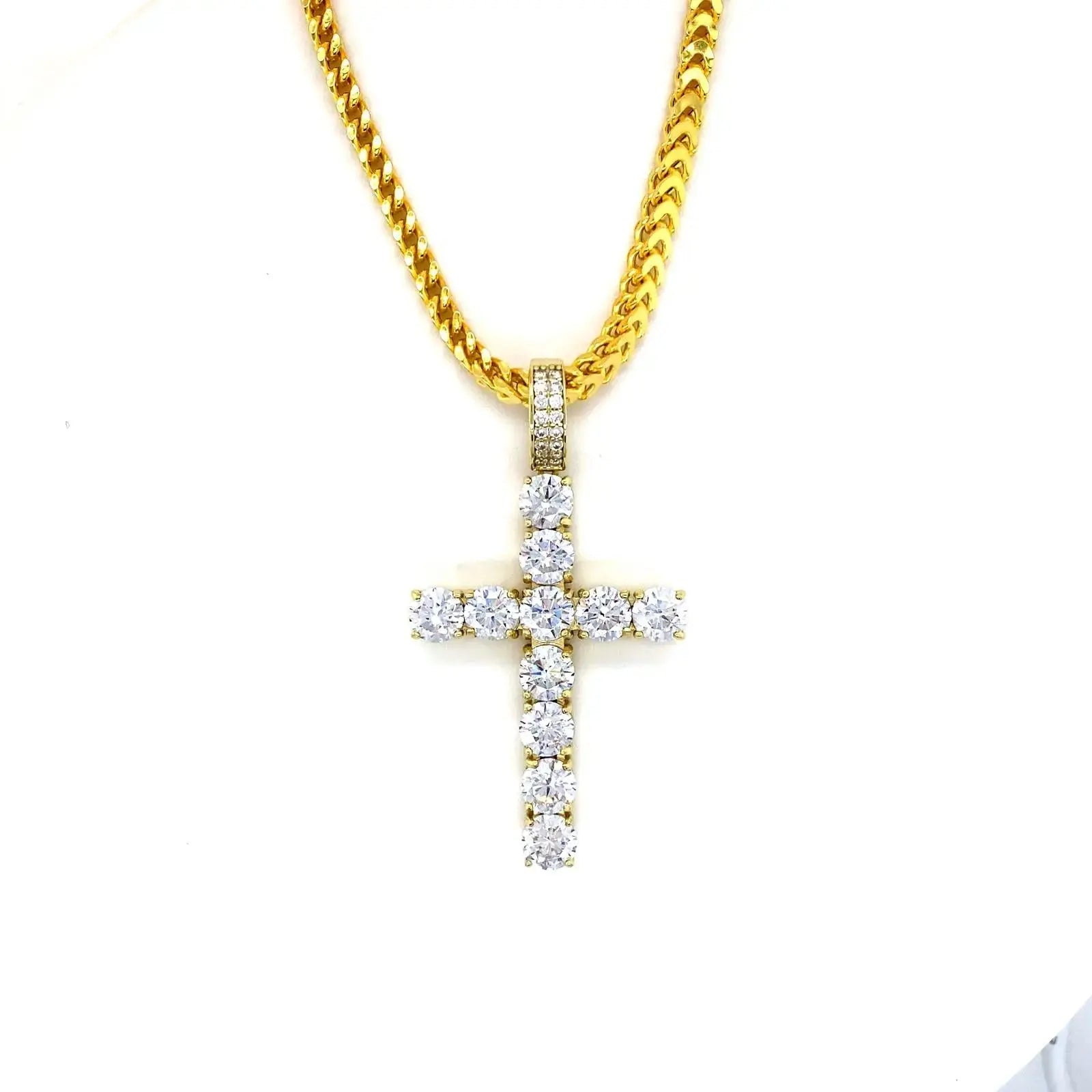 Men's 22in Cross Necklace