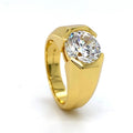 Men's 4.5ct Elon Signature Ring in Gold