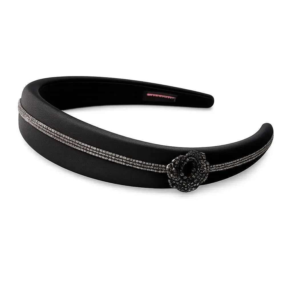 Midnight Rose Headband