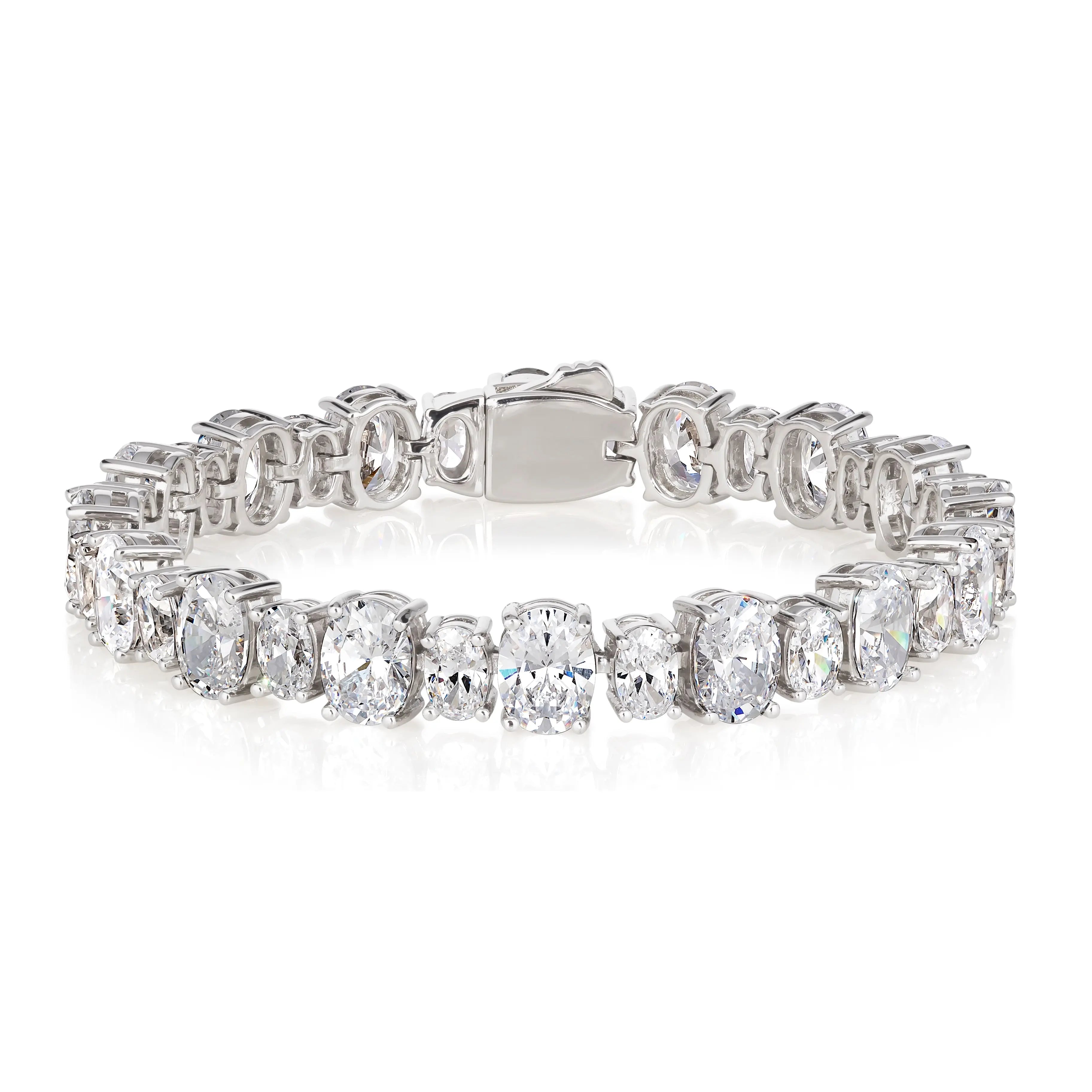 Mimi Miami Diamond Crystalline Tennis Bracelet