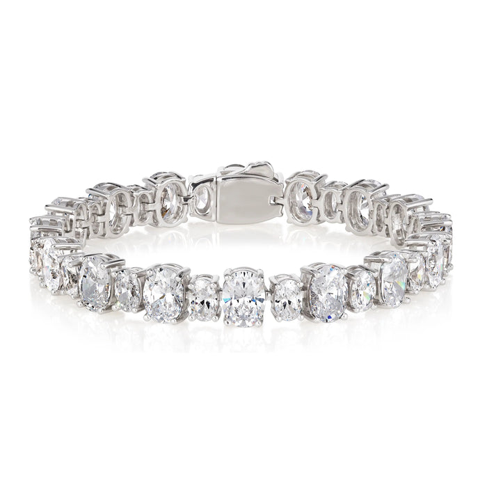 Mimi Miami Diamond Crystalline Tennis Bracelet