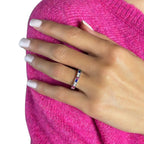 Multi Sapphire Eternity Ring