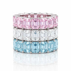 Multicolor 5 Carat Eternity Ring by Thalia