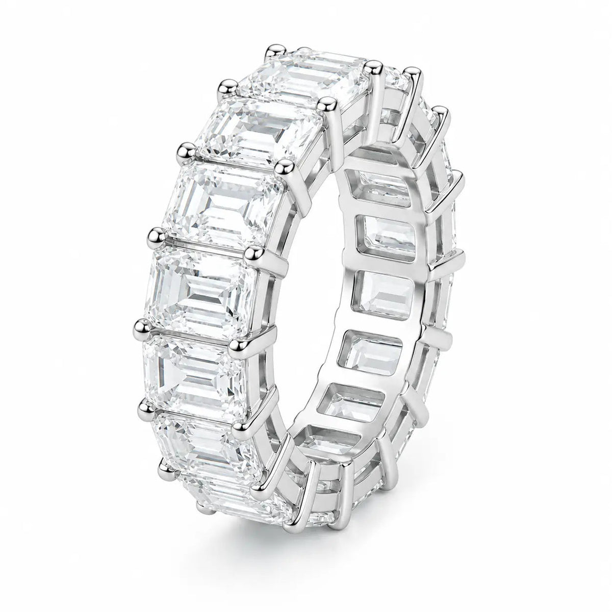 Multicolor 5 Carat Eternity Ring by Thalia
