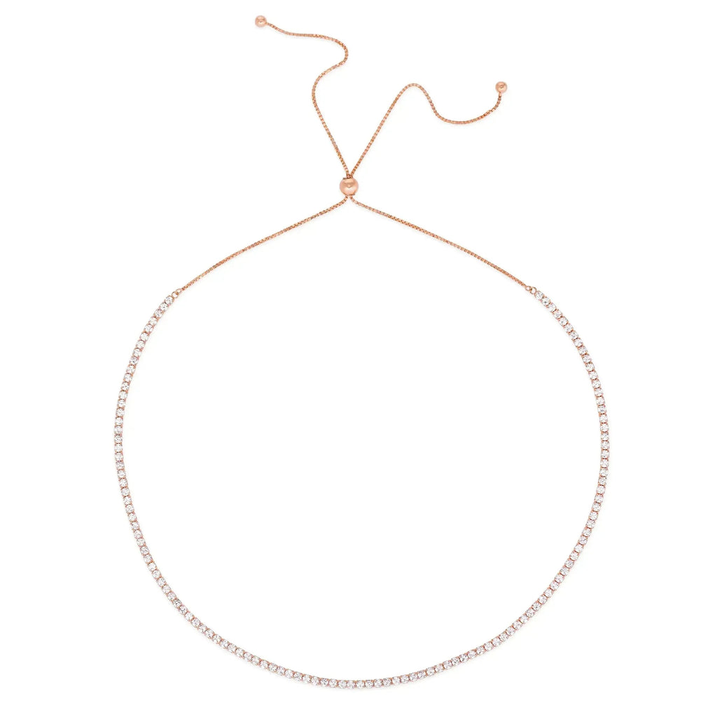 Never Flipping Bolo Necklace