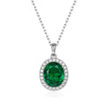 Oleander Necklace in Emerald