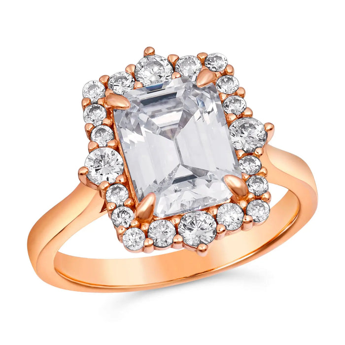 Oraia 3 Carat Emerald Cut Ring