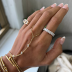 Lab Grown Oval Eternity Band