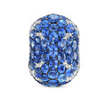 Oval Sapphire Diamond Fashion Ring