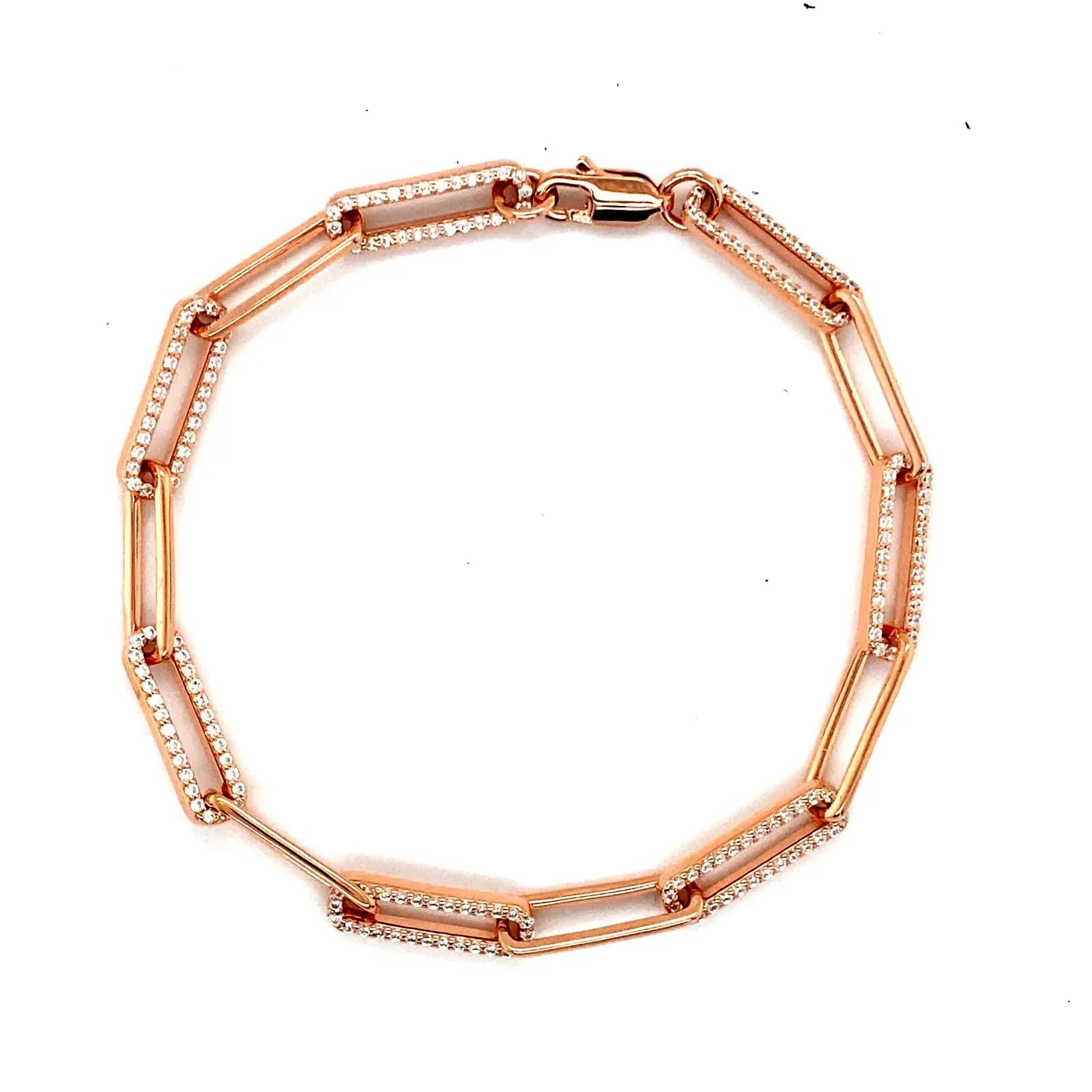 Paloma Paper Clip Anklet