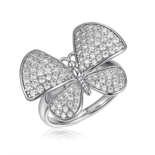 Papillon Pavé Ring