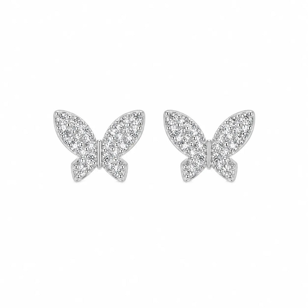 Pavé Butterfly Studs by AZ Essentials