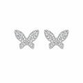 Pavé Butterfly Studs by AZ Essentials