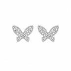 Pavé Butterfly Studs by AZ Essentials