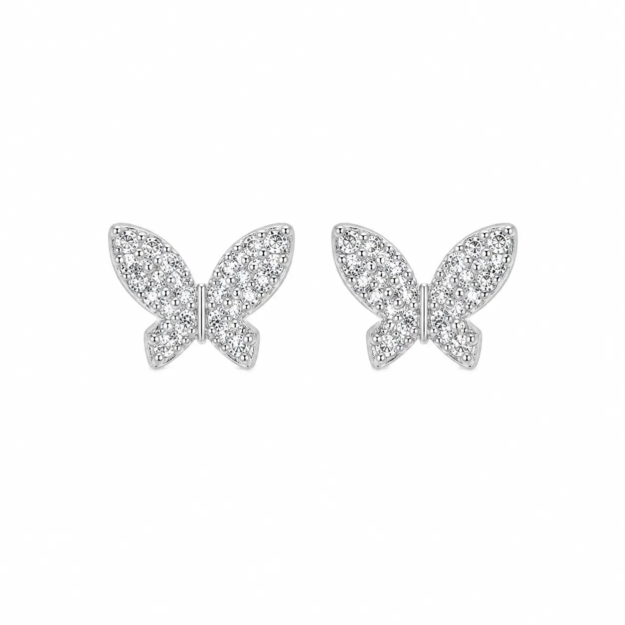 Pavé Butterfly Studs by AZ Essentials