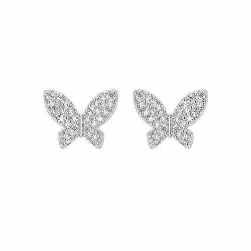 Pavé Butterfly Studs by AZ Essentials