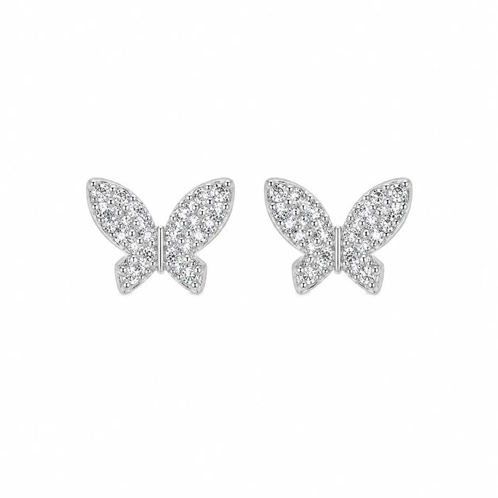 Pavé Butterfly Studs by AZ Essentials