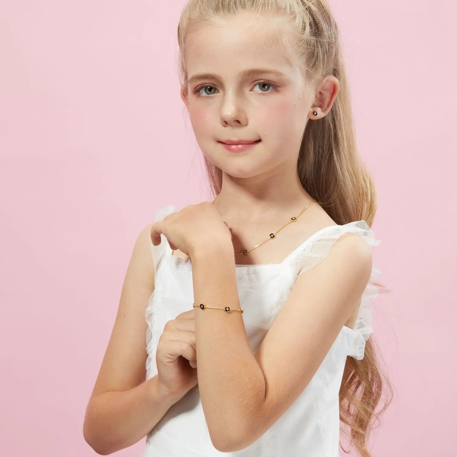 Petit Bubble Bracelet in Black