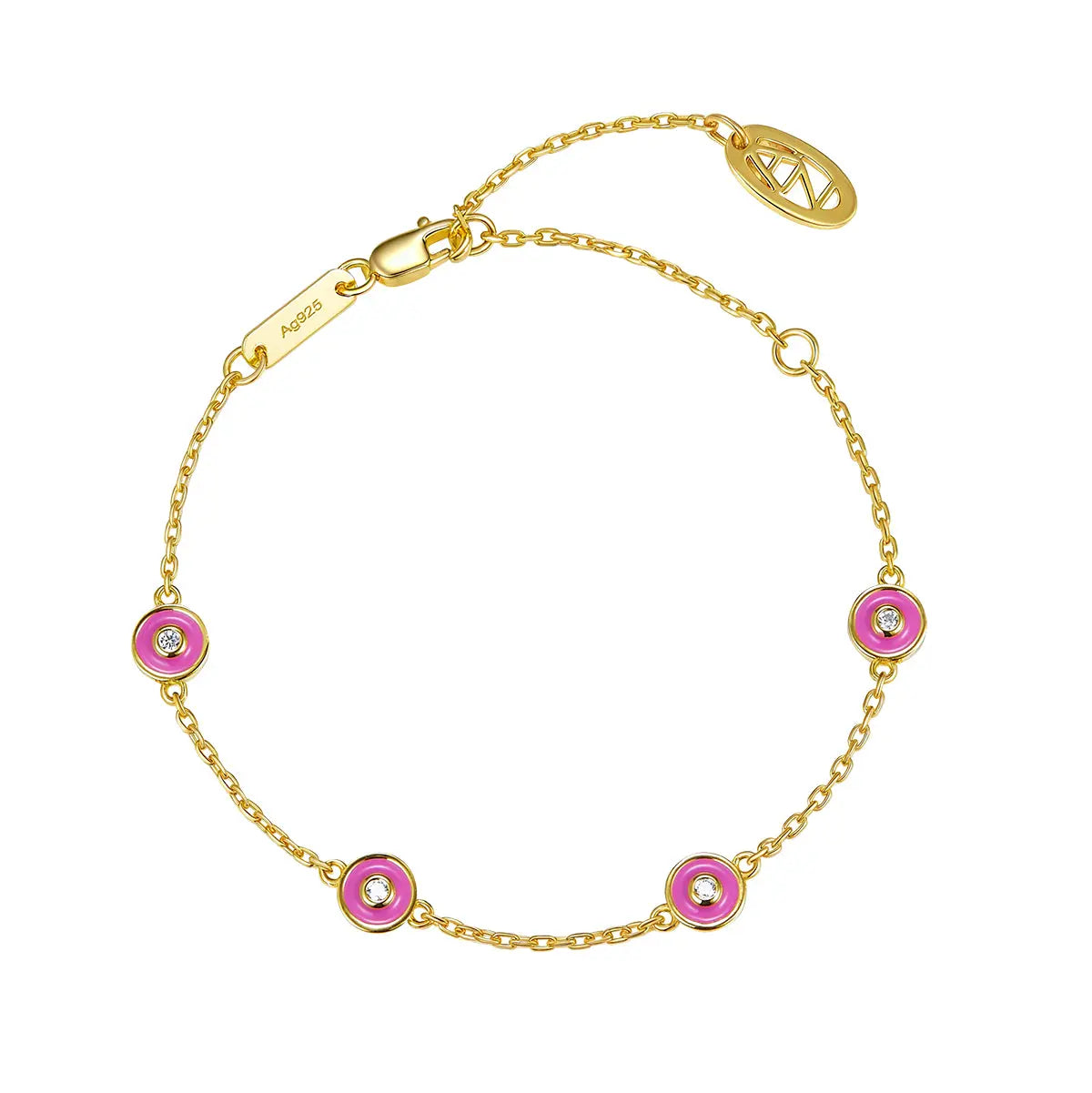 Petit Bubble Bracelet in Rose