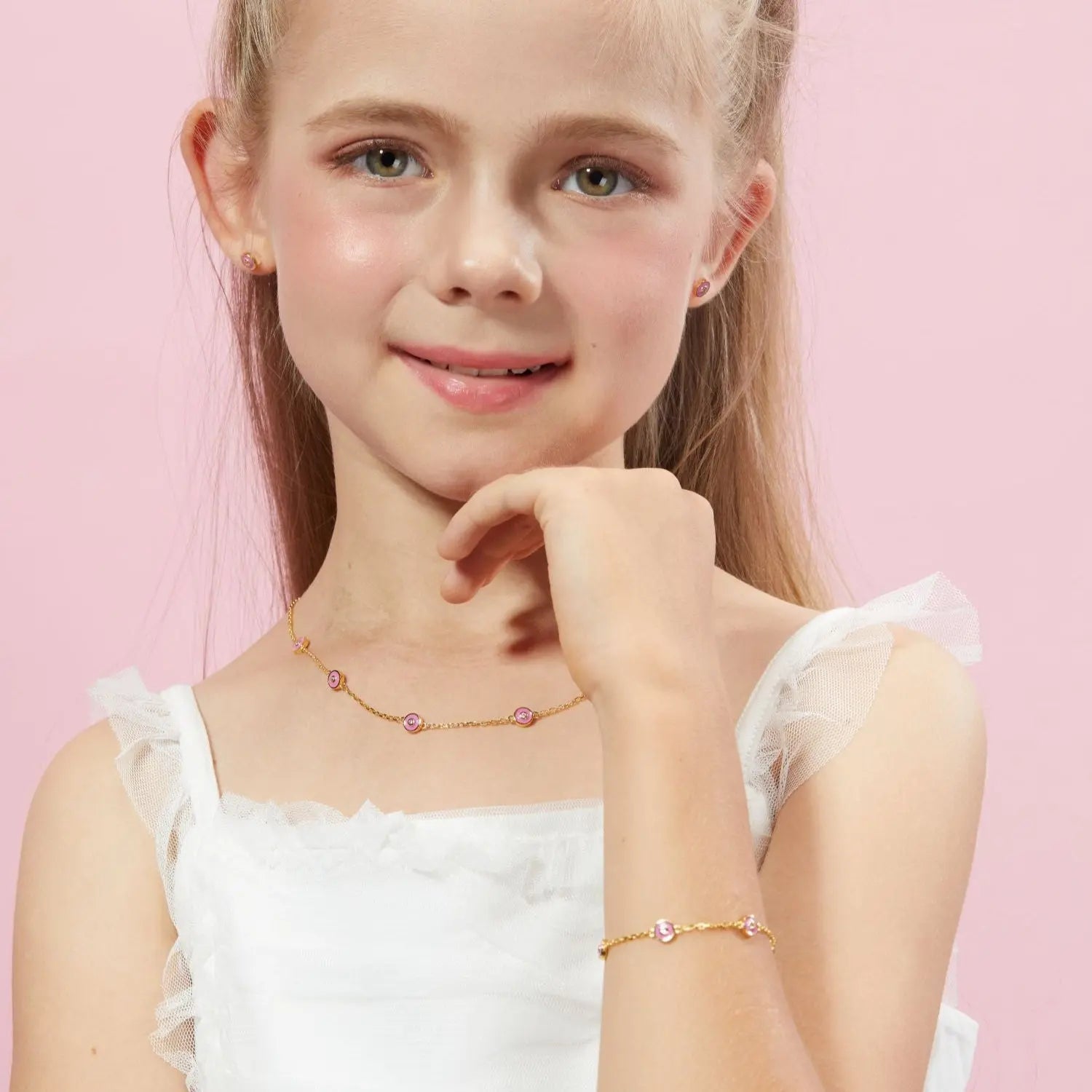 Petit Bubble Bracelet in Rose
