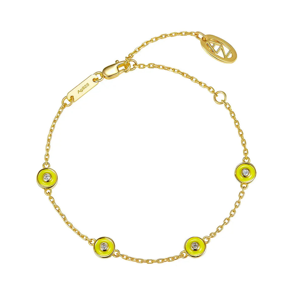 Petit Bubble Bracelet in Yellow