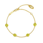 Petit Bubble Bracelet in Yellow