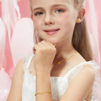 Petit Bubble Necklace in Yellow