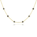 Petit Bubble Necklace in Black