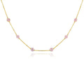 Petit Bubble Necklace in Pink