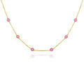 Petit Bubble Necklace in Rose