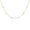 Petit Bubble Necklace in White