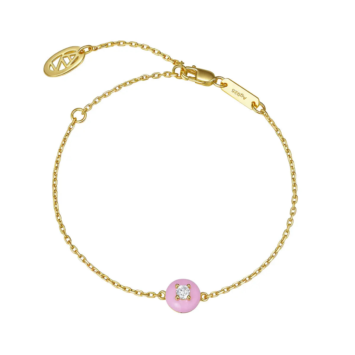 Petit Cupcake Bracelet in Pink