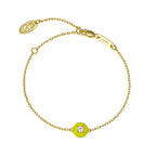 Petit Cupcake Bracelet in Yellow