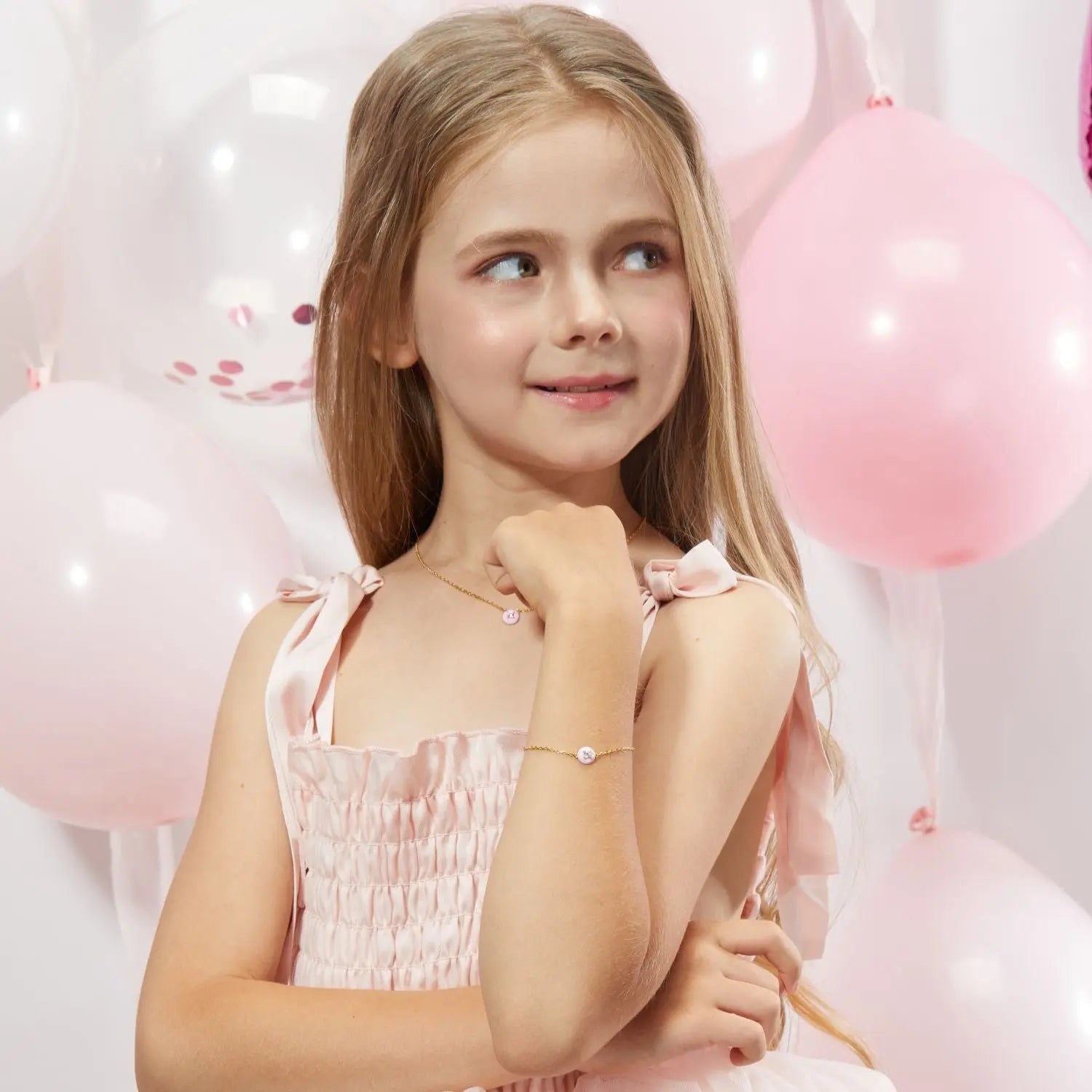 Petit Cupcake Bracelet in Pink