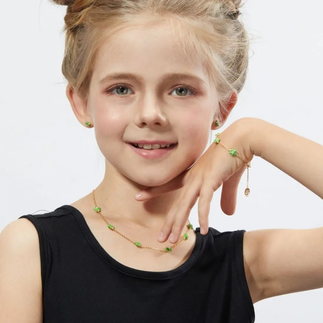 Petit Daisy Green Bracelet