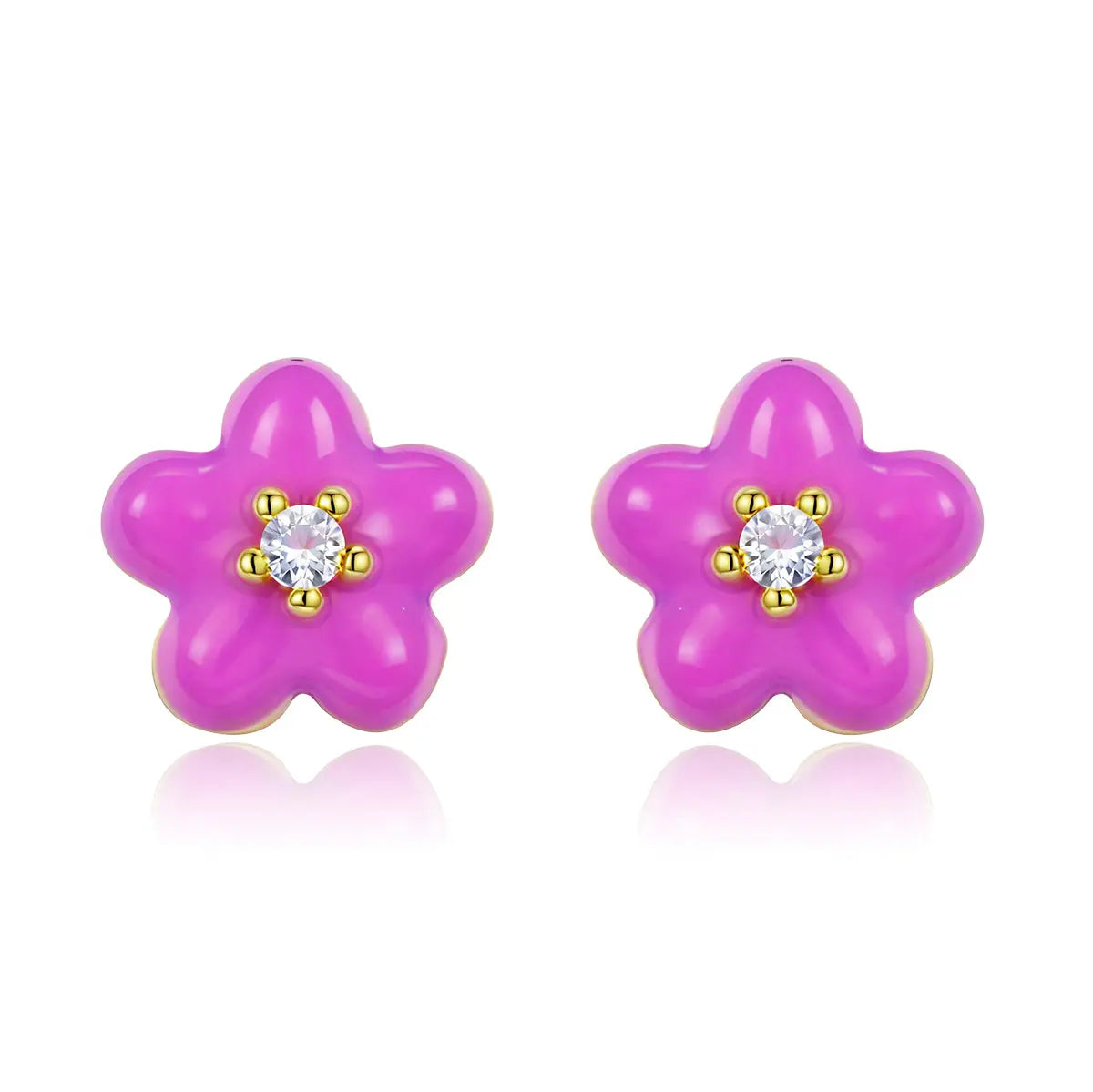 Petit Daisy Rose Earrings