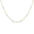 Petit Daisy White Necklace