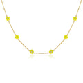 Petit Daisy Yellow Necklace