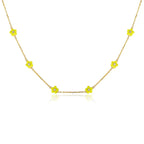 Petit Daisy Yellow Necklace