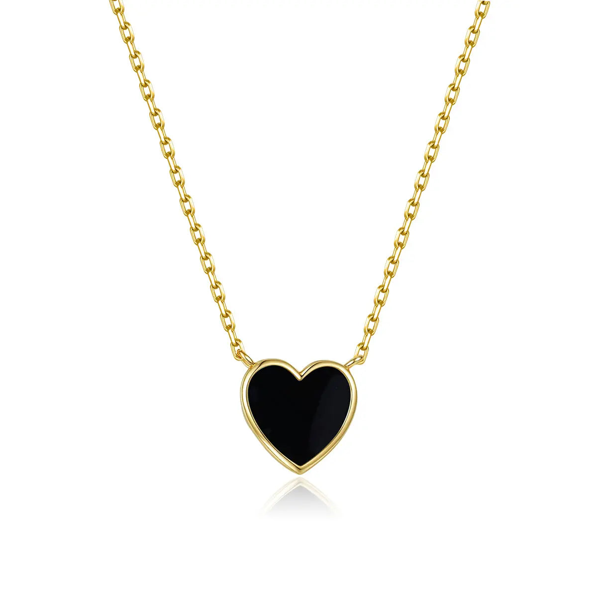 Petit Love Necklace in Black