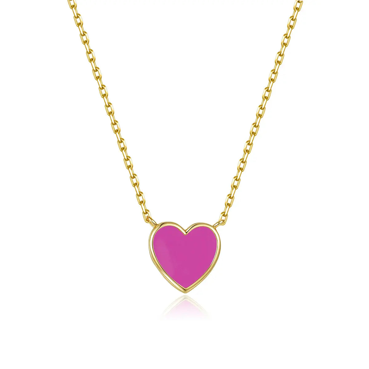 Petit Love Necklace in Rose