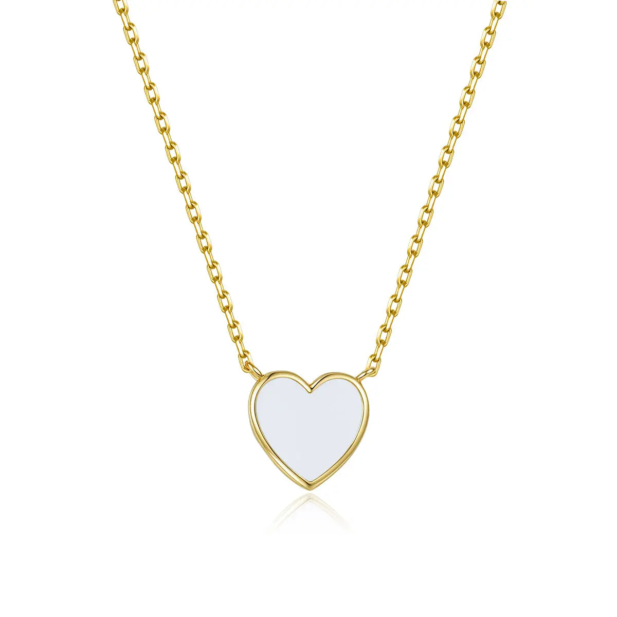 Petit Love Necklace in White