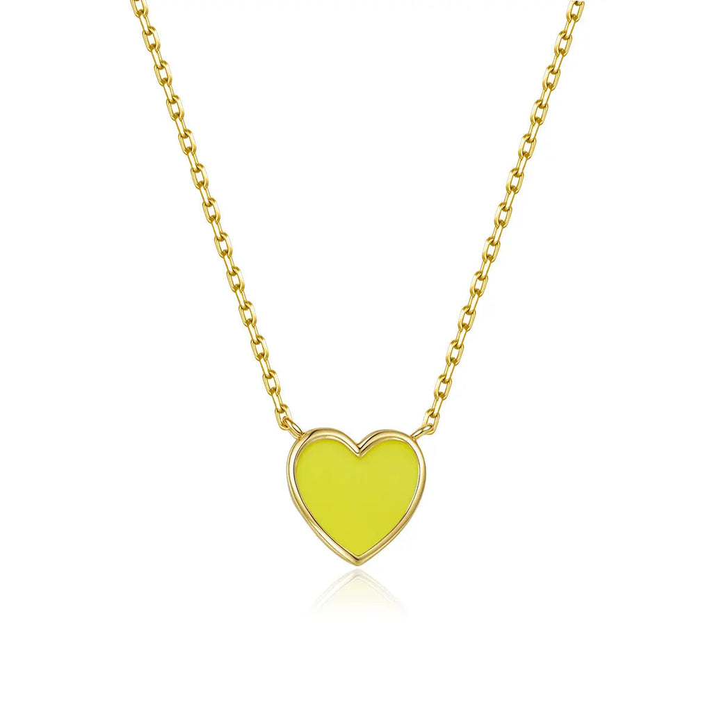 Petit Love Necklace in Yellow