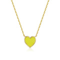 Petit Love Necklace in Yellow