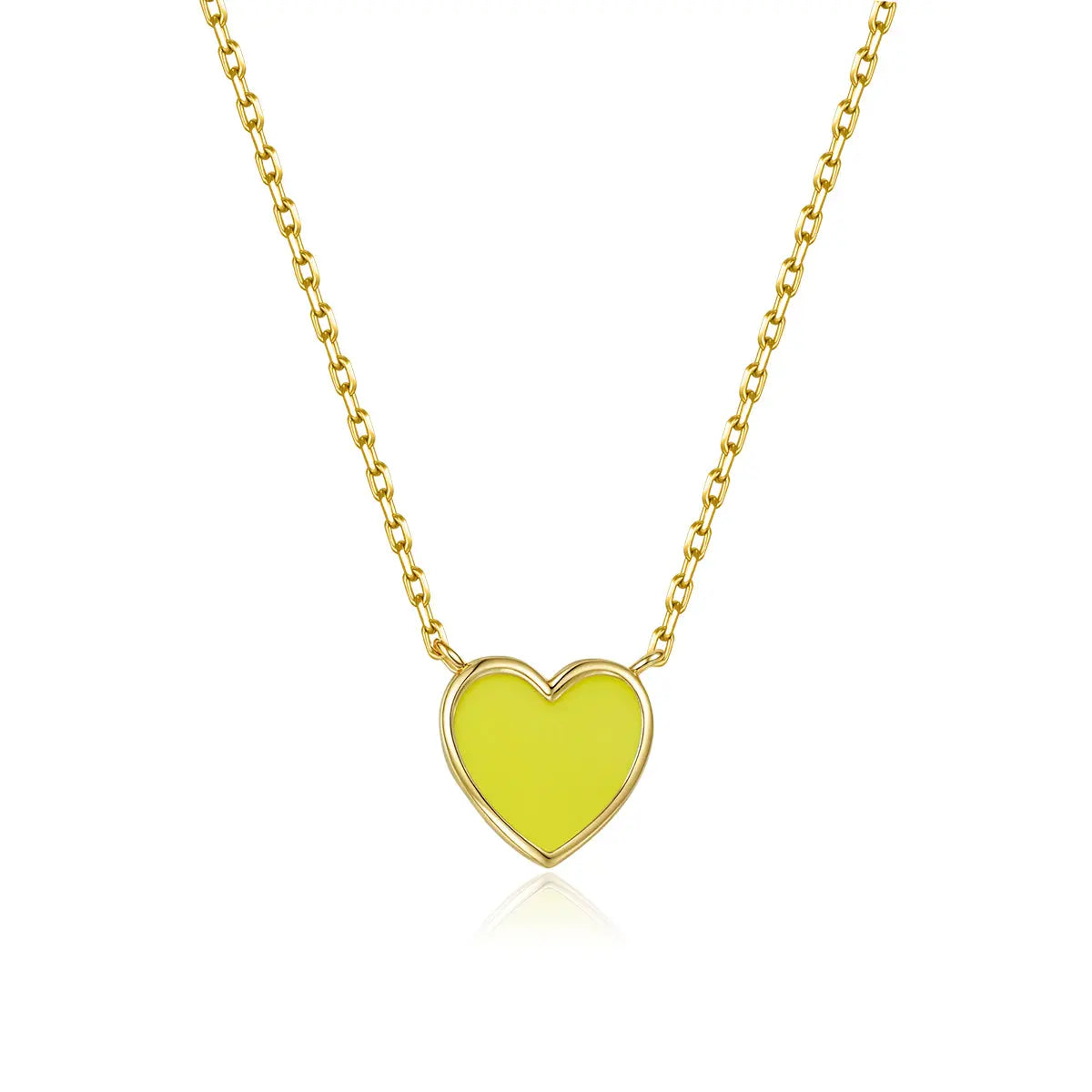 Petit Love Necklace in Yellow