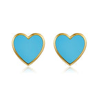 Petit Love Studs in Sky Blue