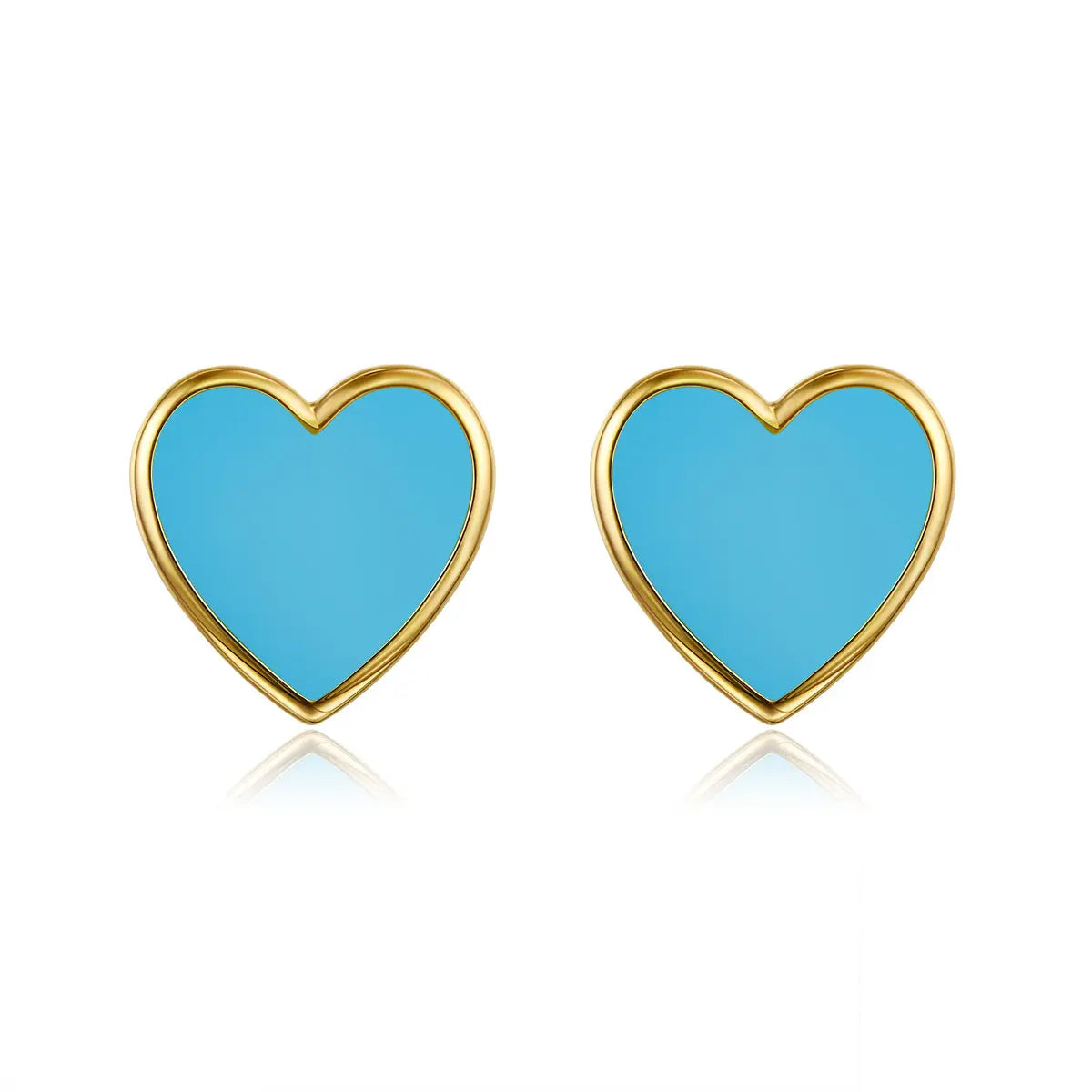 Petit Love Studs in Sky Blue