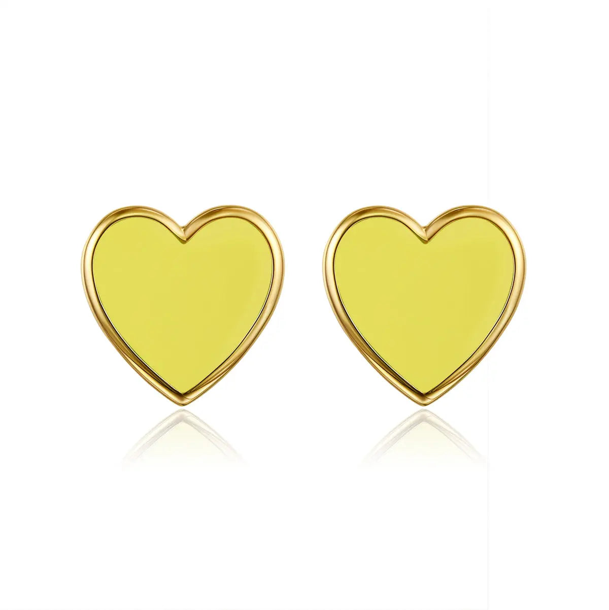 Petit Love Studs in Yellow