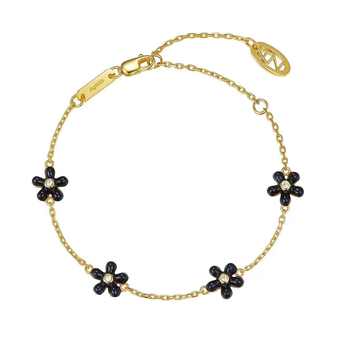 Petit Rosie Bracelet in Black