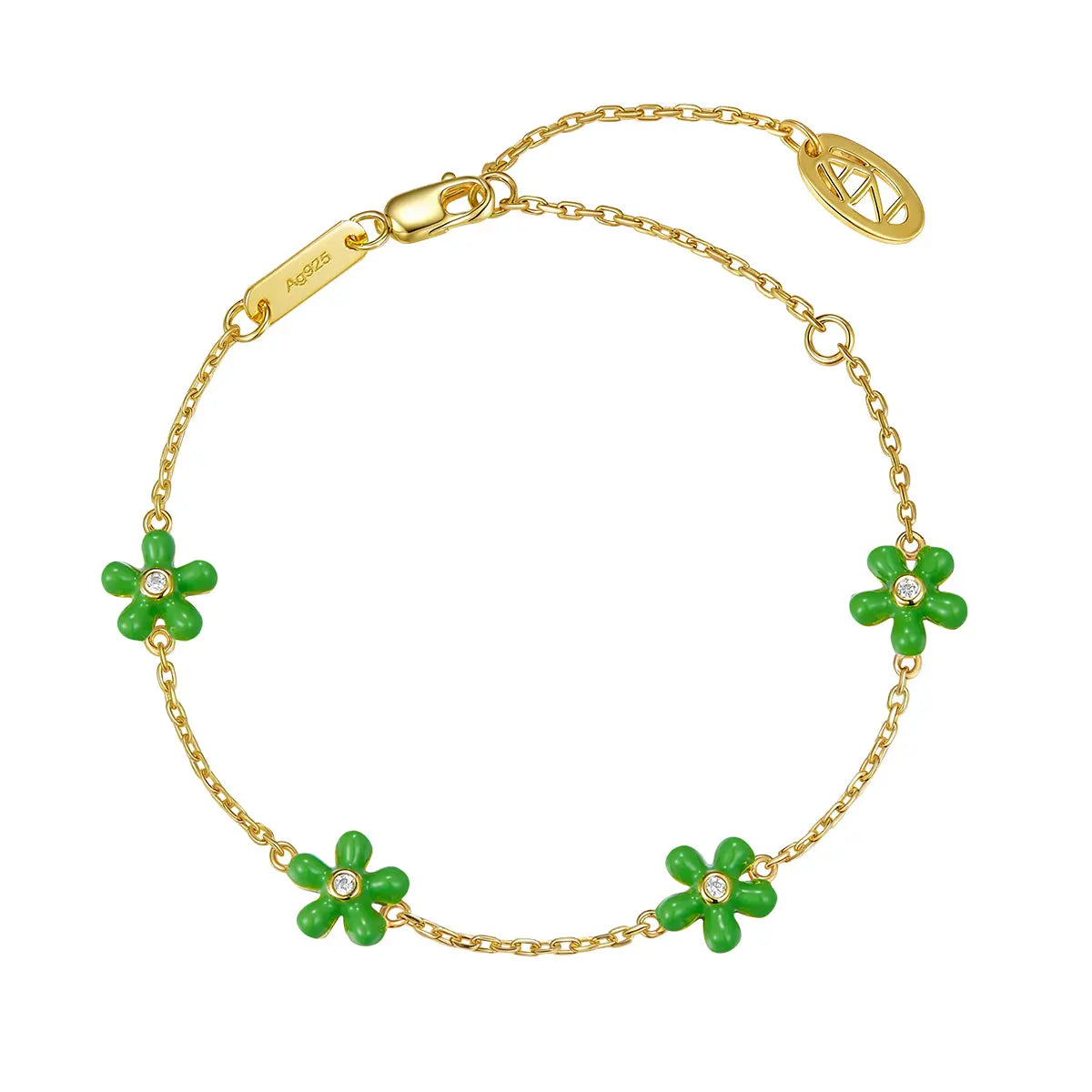 Petit Rosie Bracelet in Green